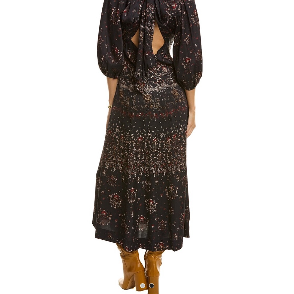 Rebecca Taylor Gossamer Midi  Dress - Picture 3 of 11